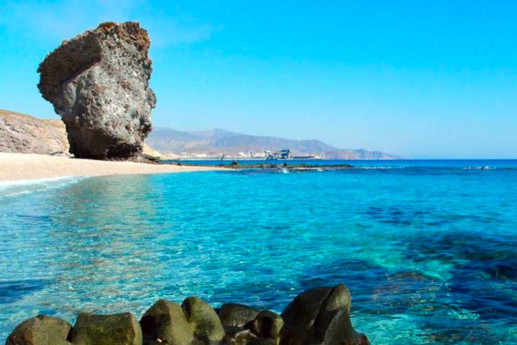 Picture of the Clean Ocean Of Mojacar Playa